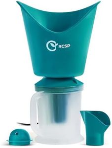 DPCP RCSP 3 in One Steam Vaporizer machine for Cold and Cough with Nozzle Inhaler, Facial Sauna and Facial Steamer for Face and Nose, Face, Spa, Nose, and Cough Steamer (Greem)