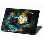 Laptop Foil Protection Cover Adhesive Film Notebook Sticker self-Adhesive Vinyl Skin Sticker (17 Inches, Lp34 Mystical Time)