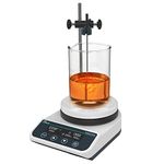 Digital Magnetic Stirrer Hot Plate Ceramic Coated Lab Hotplate Magnetic Stirrer Mixer 3000ml | 50-1500rpm Temp Probe Sensor and Stand Included