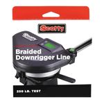 Scotty Premium Braided Fiber Downrigger Line with Kit (400 Feet)