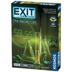 Thames & Kosmos EXIT: The Secret Lab – Card Games Adults and Kids - 1–4 Players – 1-2 Hours of Gameplay – Games for Family Game Night – Card Games for Kids and Adults Ages 12+ - English Version