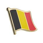 1Pcs Belgia Pins Brooch,Enamel Craft Brooches Pins,Belgia Flag Country Lapel Pin Jewelry For Bag Backpacks Decor Women Men Patriotic Charm Brooch,Yellow,As Shown