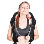 RENPHO Neck Massager, Shiatsu Shoulder Back Massager with Heat, Deep Tissue 5D Kneading Massage, Electric Shoulder Massager,for Waist, Leg, Calf, Foot, Arm, Belly, Full Body at Home, Car, Office