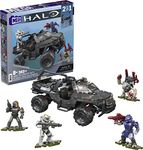 MEGA Halo Infinite Toy Building Sets, UNSC Razorback Blitz with 302 Pieces, 4 Micro Action Figures and Accessories, for Collectors