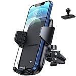 UNBREAKcable Car Phone Holder, Air Vent Car Phone Mount with 360 Degree Rotation compatible for iPhone 14 13 12 11 Pro Max XR XS Max X 8 7 6S 6 Plus SE 2022, Galaxy S22 S21 S20 S10 S9, LG, Oneplus