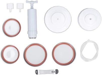 Mason Jar Sealer Kit, Jar Sealer pour Scellant Sous Vide avec Tuyau Accessoire pour Mason Jars Canning Jars Vacuum Sealer