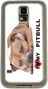 Rikki Knight My Best Friend is a Black and White Pitbull Dog Design Case for Samsung Galaxy S5 - Clear