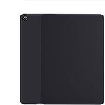 DuraSafe Cases for iPad 9.7 Inch Air 2nd Generation [ Air 2 2014 ] A1566 A1567 MH2V2HN/A MH2W2HN/A MH2U2HN/A MGLW2HN/A MGL12HN/A MH0W2HN/A Trifold Soft Silicone Shock Proof Magnetic Flip Case - Black