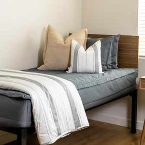 Beddy's All in One Bed in a Bag Zipper Bedding Set, Bottom Sheet, Cuddle Blanket, Comforter, Pillowcase(s) & Sham(s), Minky Interior Sheets with Comforter, Zip Bedding for Kids & Adults