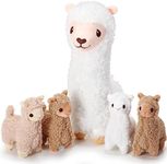 Jenaai Llama Stuffed Animals with 4