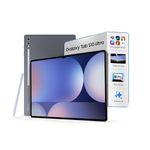 Samsung Galaxy Tab S10 Ultra [Smartchoice], S Pen in-Box, 36.99 cm (14.6 inch) Dynamic AMOLED 2X Display, 12 GB RAM, 256 GB Storage, Wi-Fi + 5G Tablet, Moonstone Gray