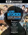 The Alfred Hitchcock Classics Collection (Saboteur / Shadow of a Doubt / The Trouble with Harry / Marnie / Family Plot) - 4K Ultra HD + Blu-ray