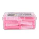 Hair Perm Rods, 20Pcs Curler Perm Rods for Hair, Cold Wave Rods Hair Curler Styling Tools for Home Curly Wavy Hair(pink)