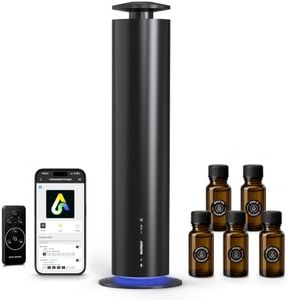 Hotel Waterless Essential Oil Diffuser Battery Powered 1500 Sq Ft Coverage
