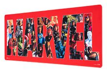 Grupo Erik Marvel Avengers XXL Mouse Mat - Desk Pad - 31.5 Inch x 13.78 Inch Non-Slip Rubber Base Mouse Pad, Gaming Mouse Pad, Keyboard Mouse Mat - Avengers Gifts