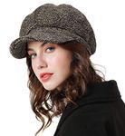 Superora Women Hat Cap Visor Beret Newsboy Cap Baker Newsboy Bakerboy Cabbie Gatsby Pageboy Visor Hat French Cotton Cap Classic Winter Hats