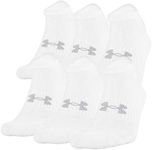 Under Armour Adult Training Cotton No Show Socks, Multipairs