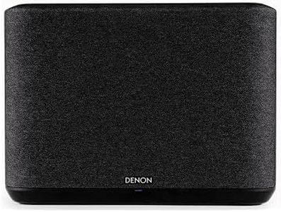 Denon Home 250 Wireless Smart Speaker – Mid-Size, Stereo Sound, Wi-Fi & Bluetooth, HEOS Built-in, Alexa Built-in, Siri & AirPlay 2, Spotify Connect, Multi-Room Support, Black