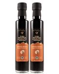 Balsamic Vinegar of Modena IGP Authentic. Delicious taste. Aged +8 years. 250 ml. (2 bottles)