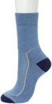 Icebreaker ISW52201 Women's Socks, Medium Thick, Merino Wool, Moisturizing, Hike + Medium Crew, Baja, M