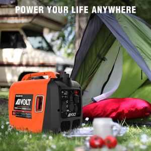 AIVOLT 3300W Petrol Inverter Generator – Portable Power Supply