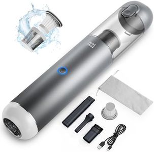 Minthouz Aspirateur Voiture, 17000PA Portable Mini Aspirateur a Main,Multifonctions pour La Maison, La Voiture, Le Bureau