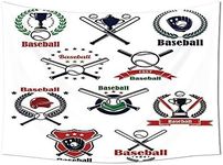 Sports Decor Collection Baseball Gl