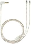 Shure EAC64CL 64 -Inch Detachable Earphone Cable for SE215, SE315, SE425 and SE535 Earphones (Clear)