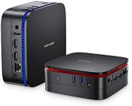 Blackview MP60 Upgraded Mini PC Intel 12th N95(up to 3.4GHz), Mini Desktop Computer 16GB RAM 1TB SSD, Support Dual 4K HDMI Display, Dual WiFi, BT4.2 for Business, Home, Office