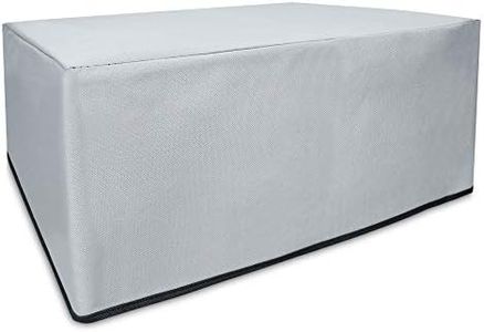 kwmobile Housse Compatible avec Canon Pixma MX495 / TR4550 / 4551 - Housse de Protection pour imprimante - Gris Clair
