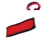 Crysendo Audio Technica Headphone Headband Cover | Replacement Leather Headband for ATH-M50, M50X, M50S, M50RD, M40X, M30X, M20X Headphones | Headband Cushion (Red)