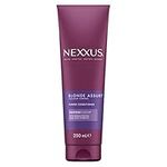 Nexxus BLONDE ASSURE PROTEINFUSION Purple Conditioner with keratin protein and violet pigments hair care for blonde or silver hair 250 ml