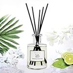 PRISTINE Himalayan Tea/Inspired by Westin Hotel Reed Diffuser for Home | Fresh Bergamot/White Tea Room Fragrance Reed Diffusers, Oil & Room Diffusers with Reed | Home Fragrance Scent Diffuser, 6 Oz