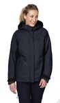 Jack Wolfskin Women's Iceland Voyage 3-in-1 Jacket, Ebony, X-Large