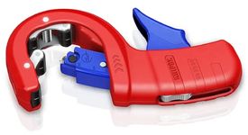 KNIPEX DP50 Pipe Cutter for plastic drain pipes plastic coated 32/40/50 mm 90 23 01 BK