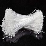 Sampada Synthetics 7" White 5000 Pcs Plastic Loop Lock Pins Tag Fastener Hook Ties