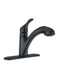 Moen CA87316BL Pullout Spray Faucet from The Renzo Collection, Matte Black