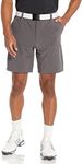 Mossy Oak Men's Standard, Dry Fit, Stretch Golf Shorts, Charcoal, X-Large