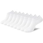 Niofind 4 Pairs Bamboo Trainer Socks for Womens and Mens, No Show Ankle Socks Low Cut Invisible Non Slip Liner Socks Multipack Casual Footies for Sneaker Loafers and Boat Shoes