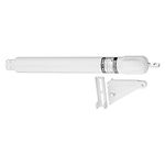 National Hardware V1345 Touch'N Hold Door Closer in White