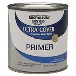 Rust-Oleum 1980730 Painters Touch 1/2 Pint Latex, Flat Gray Primer