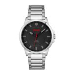 HUGO Analogue Quartz Watch for Men with Silver Stainless Steel Bracelet - 1530246