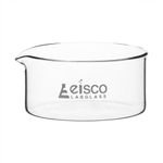 EISCO Crystallizing Dish, 1000ml - Flat Bottom, with Spout - Borosilicate 3.3 Glass - Laboratory, Kitchen, Crafts Labs