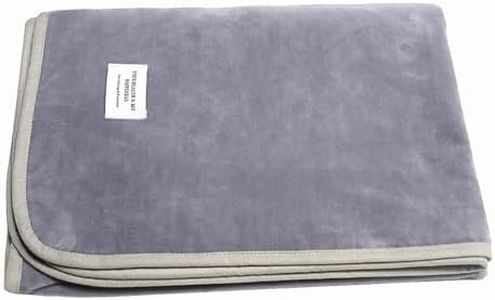 LAXVAPIU Pregnancy Protection Blanket Faraday Baby Belly Bed Throws Silver Fiber Blankets for Couch Car 26x40 Inch