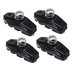 Toddmomy 2 Pairs/4pcs Wheel Stand Bike Brake Pads Kids Bike Kickstand Braking Shoes Holder Ground Fitness Bike Part C- Brake Pad Set Brake Pads for Bicycle C-Brake Pad Set Brake Blocks Set