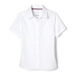 French Toast Girls' SE9374 School Uniform Button Down Shirt, White, 12