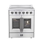 FORNO Galiano 30″ Freestanding French Door Electric Range