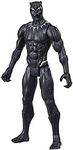 Marvel Avengers Titan Hero Series Black Panther Action Figure, 12-Inch Toy, Inspired by Marvel Universe, for Kids Ages 4 and Up