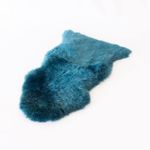 Naturally Sheepskins Sheepskin Rug | Genuine | New Zealand Wool | Soft & Luxurious (Teal)