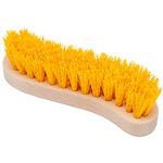 Scrubbing Brush - Hand Scrubber Brush Heavy Duty, Wooden Cleaning Brush With Stiff Bristles, Hard Bristle Carpet Brush, Floor Cleaner Decking Scrubbing Brushes